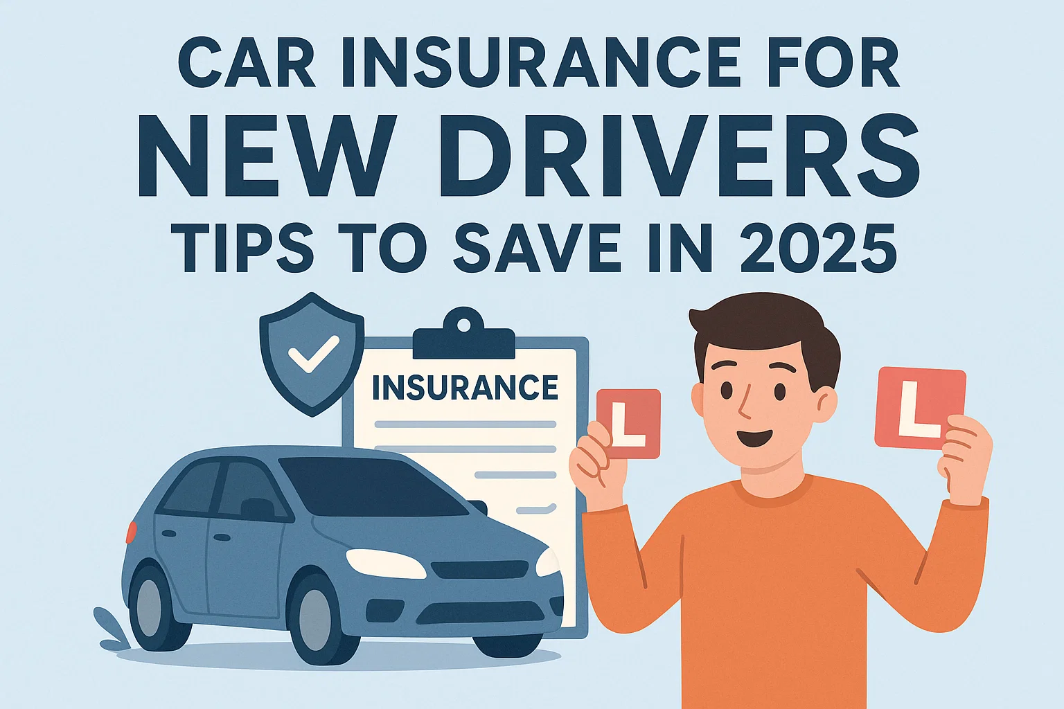 Car Insurance for New Drivers: Tips to Save in 2025 Thumbnail
