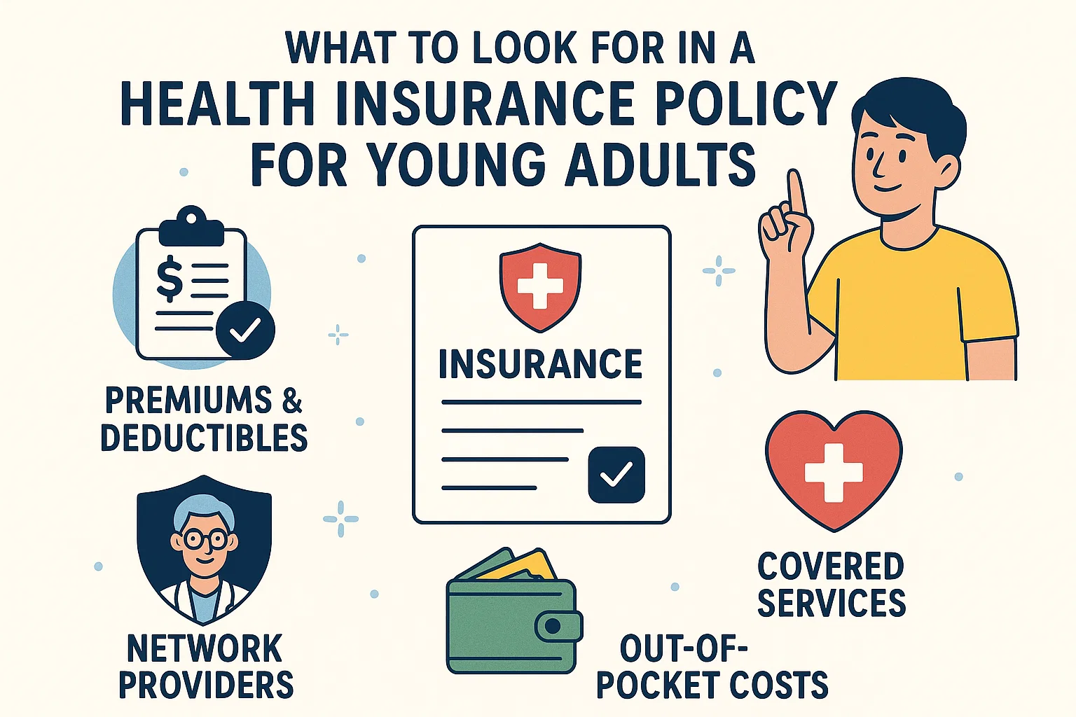 What to Look for in a Health Insurance Policy for Young Adults Thumbnail